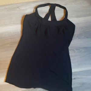 Lululemon tank with built-in sports bra